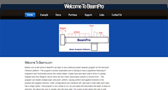 Desktop Screenshot of beams.com